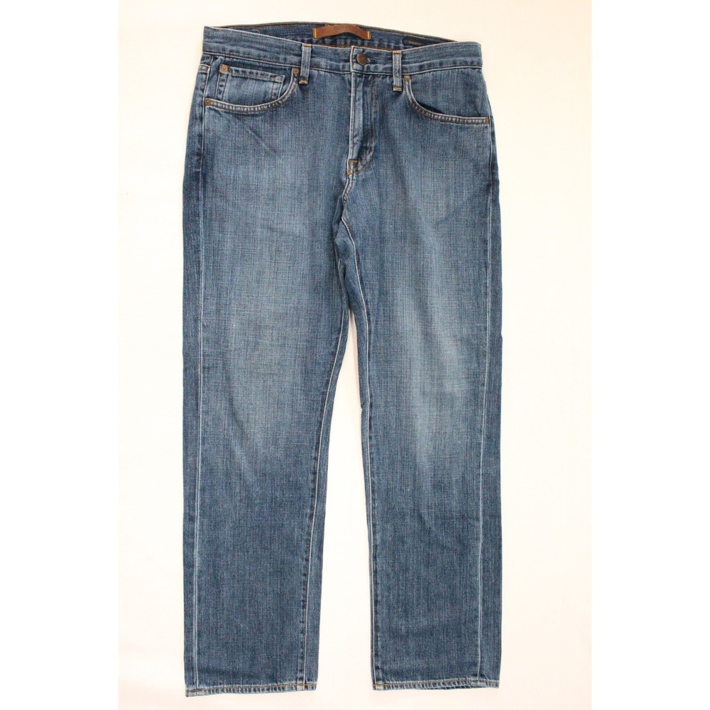 Agave Denim Gringo Classic Straight Jeans Mens 34 Short Blue Made in USA